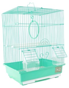 Клетка для птиц укомплектованная30 х 23 х 39 см в ассортименте N1