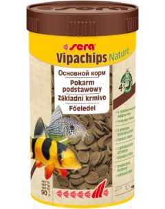 Корм для сомов и донных рыб Vipachips чипсы 250 мл Sera