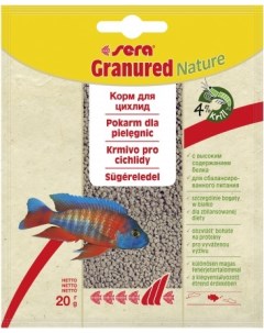 Корм для рыб Granured для цихлид плотоядных гранулы 20 г Sera