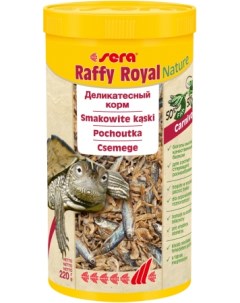 Корм для рептилий Raffy Royal 220 гр Sera