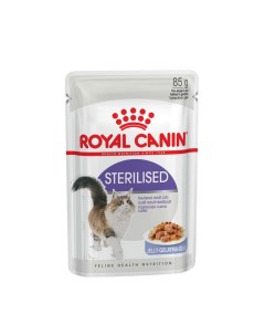 Влажный корм для кошек Sterilised мясо 85г Royal canin