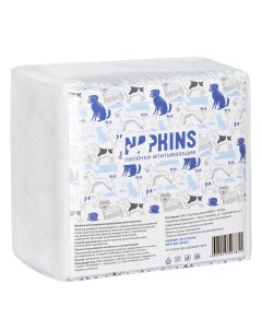 Пеленки для кошек и собак одноразовые 90 x 60 см 30 шт Napkins