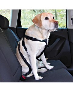 Ремень безопасности для собак автомобильный со шлейкой 30 60см в ассортименте Trixie