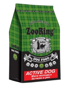 Сухой корм для собак телятина 10 кг Zooring