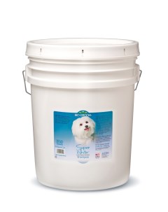 Шампунь для собак белого и светлых окрасов Super White концентрат 1 к 8 19 л Bio groom