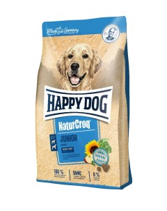 Сухой корм для щенков NaturCroq Junior все породы птица 15кг Happy dog