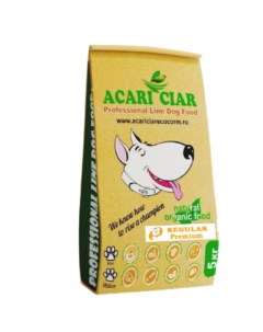 Сухой корм для собак REGULAR Premium средние гранулы 5 кг Acari ciar