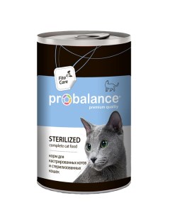 Консервы для кошек Sterilized курица для стерилизованных 415г Probalance