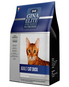 Сухой корм для кошек Elite утка 20кг Gina