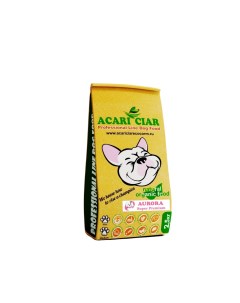Сухой корм для собак Aurora с говядиной мини гранулы супер премиум 2 5 кг Acari ciar