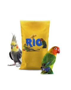 Сухой корм для средних попугаев Parakeets 20 кг Rio