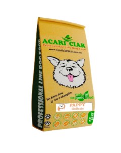 Сухой корм для собак PUPPY Holistic средние гранулы 15 кг Acari ciar