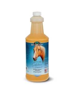 Шампунь для лошадей Golden Sheen c протеином и ланолином Концентрат 1 к 5 946 мл Bio groom