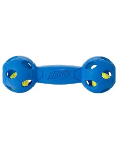 Жевательная игрушка для собак Гантель светящаяся синий длина 17 5 см Nerf