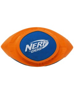 Мяч для регби серия Мегатон для собак из вспененной резины и нейлона 18 см Nerf