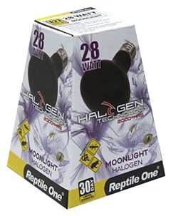 Галогенная лампа для террариума Halogen Moonlight 28 Вт Reptile one