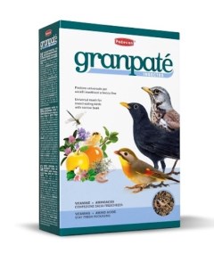 Сухой корм для насекомоядных птиц GranPatee insectes 1000 г Padovan