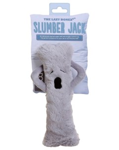 Мягкая игрушка для собак Спящий Джек серый 28 см Doog