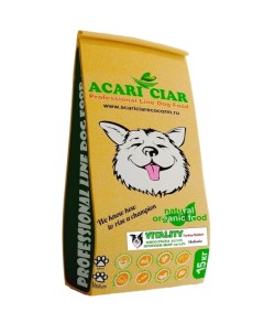 Сухой корм для собак VITALITY Holistic индейка кролик средние гранулы 15 кг Acari ciar