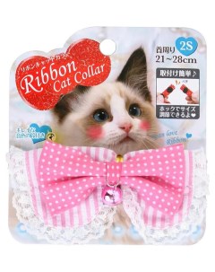 Ошейник для кошек Premium Pet Japan Чокер для стильного модника 21 28 см Розовый Japan premium pet