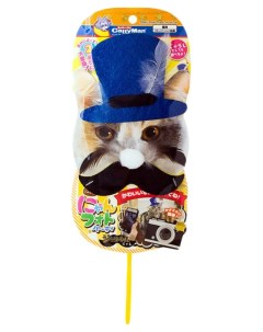 Игрушка для кошек TarkyCo маскарад для селфи джентельмен Premium pet