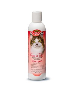 Шампунь для кошек Flea Tick от блох и клещей концентрат 1 4 236 мл Bio groom