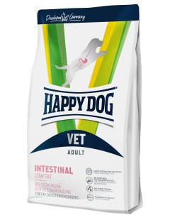 Сухой корм для собак Vet Profi Intestinal при Чувствительном пищеварении 1 кг Happy dog