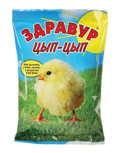 Кормовая добавка для цыплят Здравур Цып цып 0 25 кг Ваше хозяйство