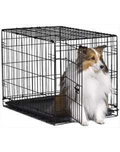 Клетка для собак iCrate размер 3 7 4 кг размер 76х48х53см черный Midwest