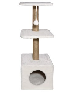 Домик для кошек Luciole серый 35x35x110см Lelap