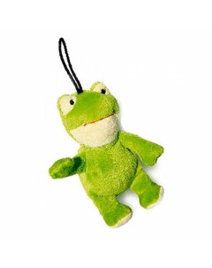 Игрушка для собак Лягушка с пищалкой зеленая 18 см Gigwi