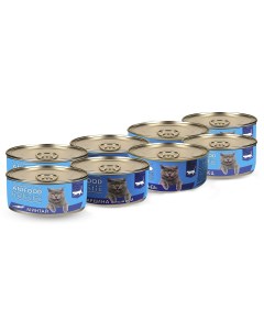 Консервы для кошек минтай сельдь тунец сардины 8 шт по 100 г Anifood holistic