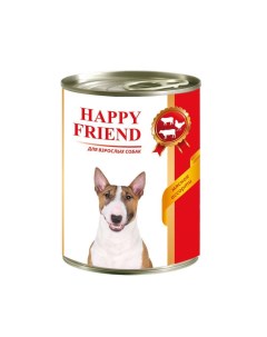 Консервы для собак мясное ассорти 20 шт по 410 г Happy friend