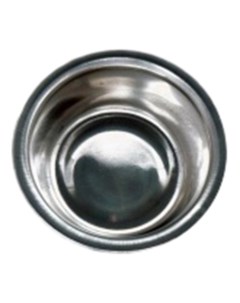 Одинарная миска для собак металл серебристый 0 35 л Papillon