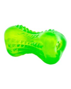 Жевательная игрушка для собак Yumz M косточка массажная для десен зеленая 11 5 см Rogz