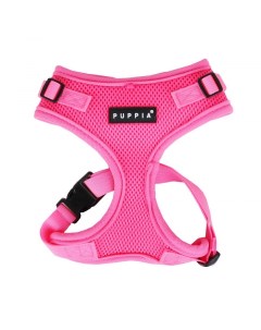 Шлейка для собак Neon Soft M полиэстер розовый Puppia