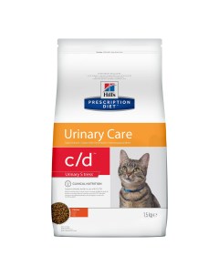 Сухой корм для кошек Prescription Diet Urinary Stress курица 1 5 кг Hill`s