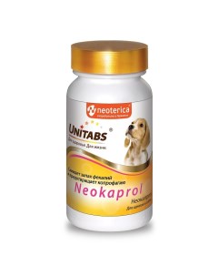 Пищевая добавка для собак Neokaprol для устранения неприятных запахов 100 табл Unitabs