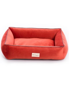 Лежанка для собак мелких пород Golf Vita 02 размер S 60х75 см красный Pet comfort