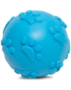 Игрушка для собак Мяч резиновый голубой Триол