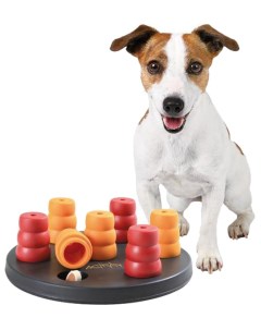 Развивающая игрушка для собак Mini Solitaire разноцветная 20 см Trixie