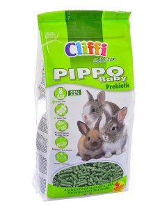 Сухой корм для крольчат и молодых кроликов с пребиотиком 900 г Cliffi