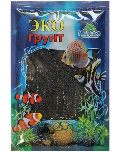 Грунт для аквариума Черный блестящий 500039 1 кг Экогрунт