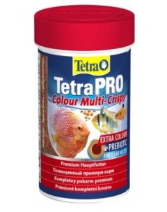 Корм для декоративных рыб PRO Colour для улучшения окраса чипсы 100 мл Tetra