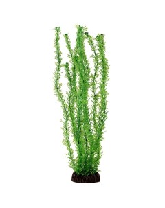 Искусственное растение для аквариума лигодиум зеленый 46 см пластик керамика Laguna