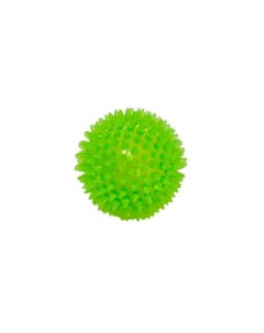 Игрушка для собак TPR Мячик с шипами с пищалкой зеленый 6 5 см Homepet