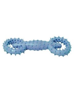 Игрушка для собак Dental Гантель голубая 16х5 8 см Homepet