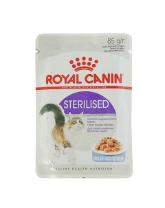 Влажный корм для кошек Sterilised мясо для стерилизованных 24шт по 85г Royal canin