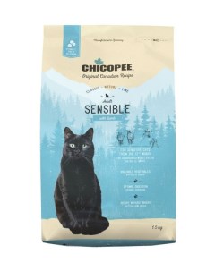 Сухой корм для кошек CNL Cat Adult Sensible с ягненком 1 5 кг Chicopee