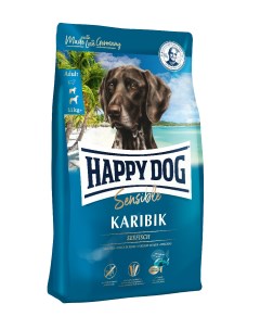 Сухой корм для собак Karibik рыба 2 8кг Happy dog